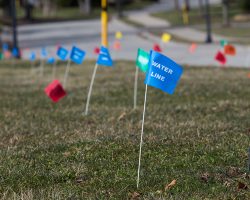 Utilities,Location,Flag,Marking,Underground,Water,,Electric,,Telephone,,Cable,,Gas