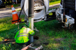 Cleaning,The,Sewer,System,Special,Equipment,On,Utility,Service,In